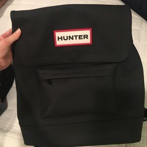 NWT Hunter x Target large black backpack